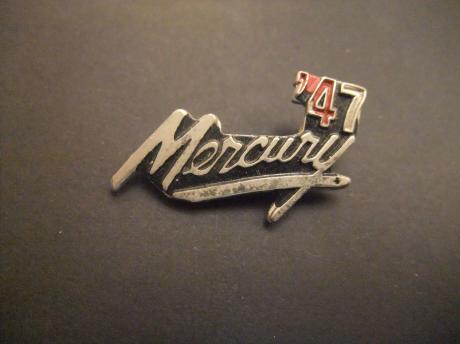 Mercury Amerikaans automerk oldtimer 1947 logo